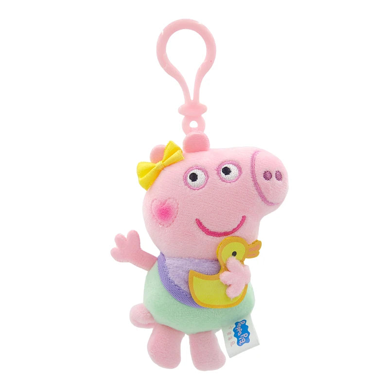 100% Genuine Peppa Pig Evy dinosaur Teddy Bear Peppa George Evie Plush Toy Boy Girl Birthday Gift Toys Christmas Stuffed Doll