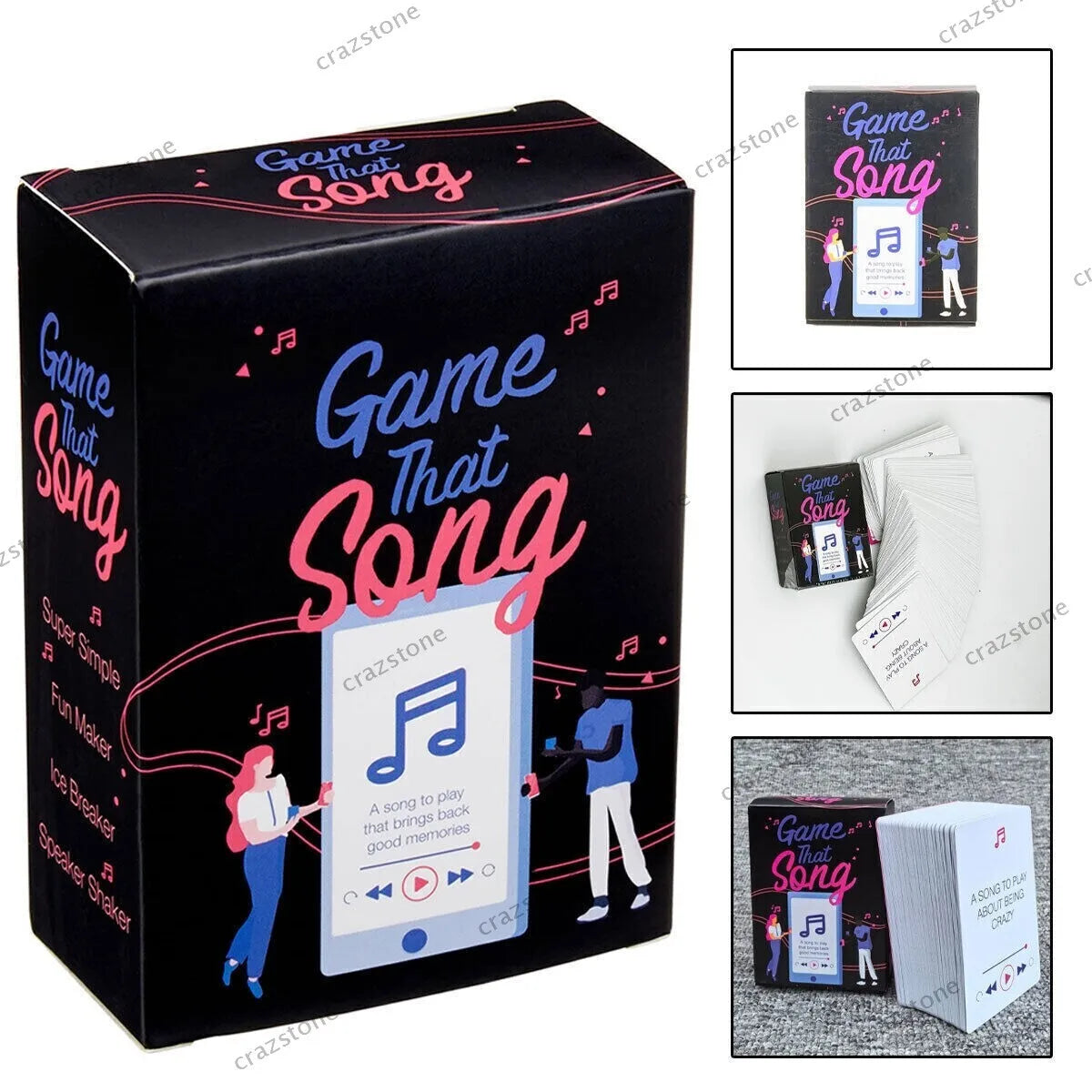 That Song-Fun Music Card Game For Adults And Teens-Compete To Play The Song
