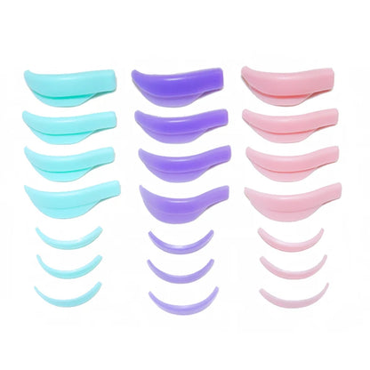 7Pair Silicone Eyelashes Curl Pads Set Y Eyelashes Brush Clean Comb Eye Lash Extension Perm Tools Eyelash Lifting Kit Accessorie