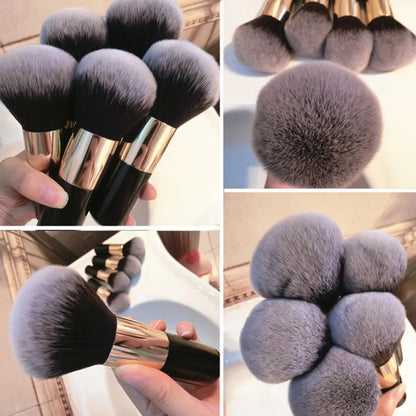 Large Size Powder Foundation Brush Professional Makeup Brush Multifunctional Cosmetic  Blush Sculpting Bronzer Brush Makeup Tool