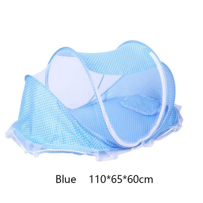 Baby Bed Mosquito Net Baby Bed Crib Folding Net Mosquito Net Mattress Pillow Suit Newborn Cradle Mesh Tent Net Baby Bedding