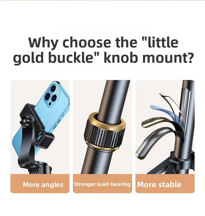 Mobile Phone Stand Live Broadcast Tripod Floor Selfie Stick Shooting Special Bracket For Pictures And Record Videos Vlog Tiktok
