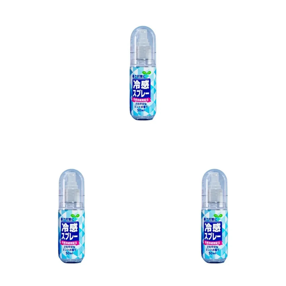 Summer 1/2/3Pcs 50ml Cooling Products Instant Long-Lasting Cooling Spray Cools the Body Face Clothes Down