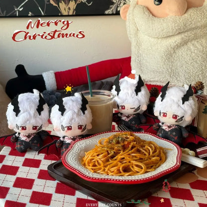 In Stock 10cm Love and Deepspace Figure Caleb Sylus Rafayel Xavier Zayne Cotton Doll Pendant Game Peripherial Collect Toys Gifts