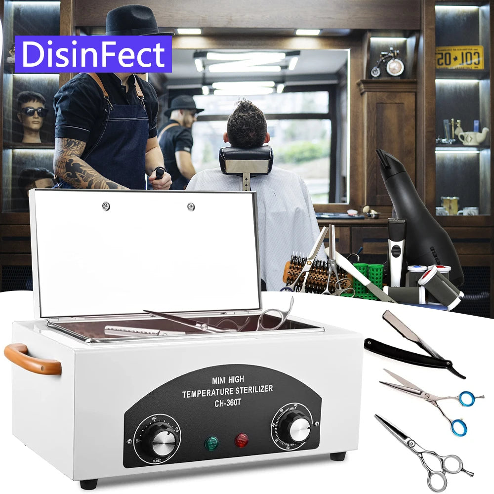 LINMANDA High Temperature Sterilizer Autoclave Machine Nail Tool Sterilizer Dry Heat Sterilizer SPA Salon-Tattoo Metal Tools