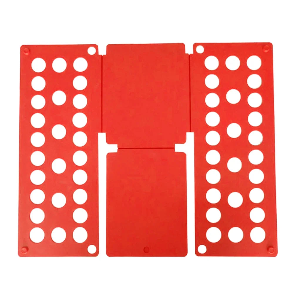 Plastic Clothes Folding Board Easy and Fast Kids Laundry Folder Shirt Folding Board Home Storage Tool for Kid Children Adults