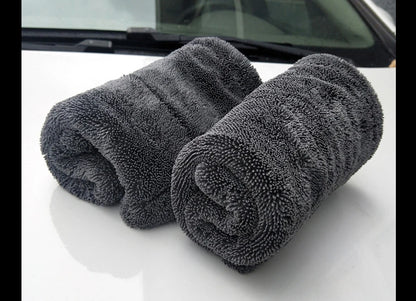 Microfiber Car Cleaning Towel 1200GSM Double-Sided Ultra Absorbent Car Wash Cleaning Cloth Soft Scratch Proof/Lint Washing Towel