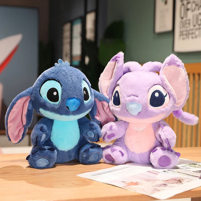 Disney Plush Doll Stitch Lilo Doll Cute Lilo & Stitch Plush Stuffed Toy Xmas Children's Birthday Gift Kawaii Decoration Toys