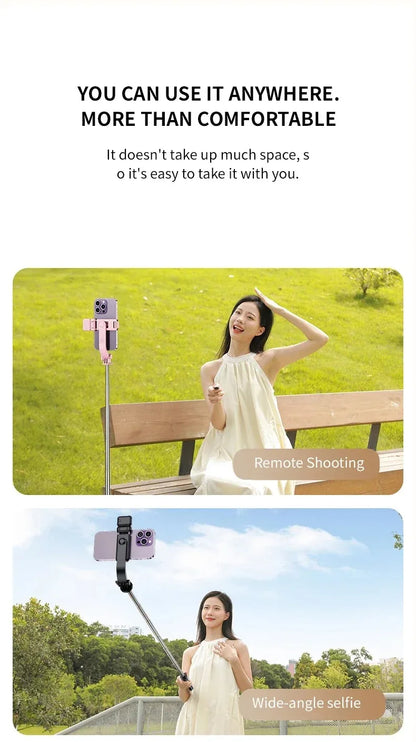 Ultra Long 1700mm Selfie Stick with Bluetooth Remote Portable Phone Holder And Fill Light Tripod Stand for Live Broadcasts