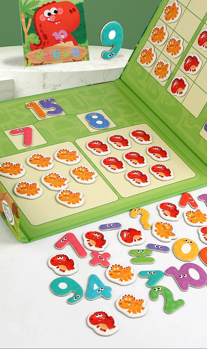 Kids Math Arithmetic Magnetic Stickers Digital Decomposition Arithmetic Montessori Games Baby Early Learning Education Toys