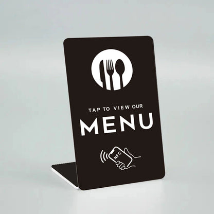 NFC Programmable Google Review Card NFC Table Display NFC Google Reviews Display Bending Card
