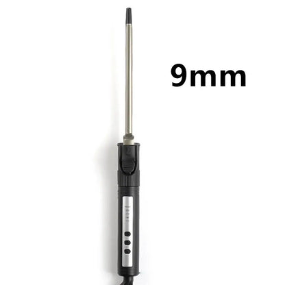 Professional Ceramic Hair Curler LED Digital Temperature Display Curling Iron Roller Curls Wand Waver Hair Styling Tool 20#122