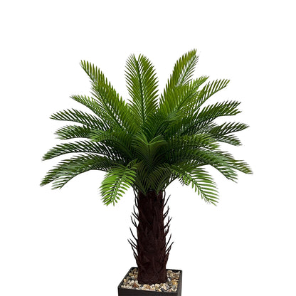 HXGYZP Artificial Coconut Tree Plant Potted Tropical Palm Tree With Plastic Pot Decoration Large Plants With Home Indoor Outdoor
