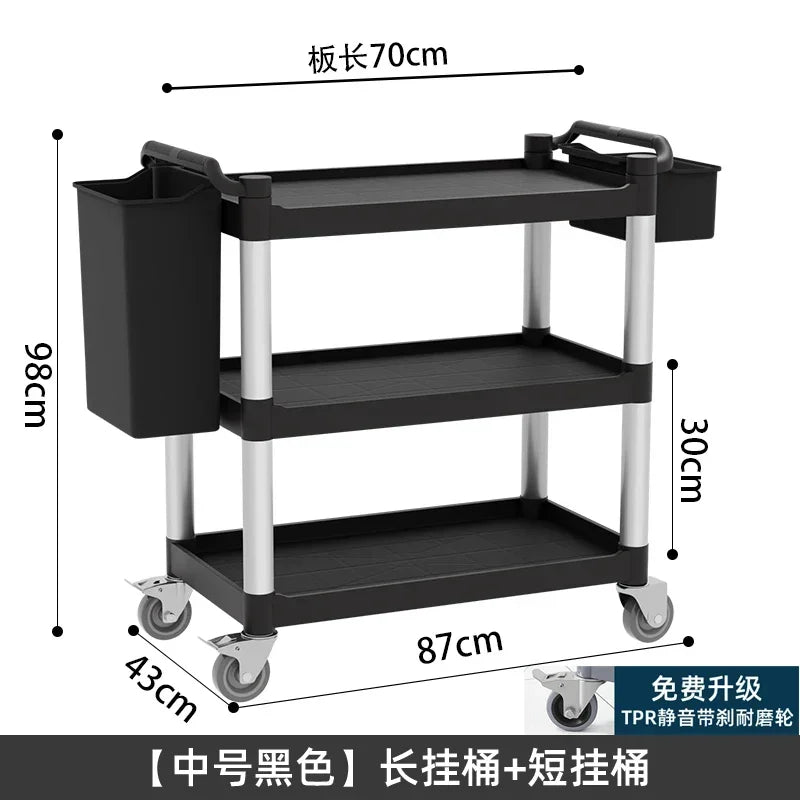 Loading Storage Trolley Cart Tool Service Cart Auxiliary Tool Trolley Carrito De Almacenamiento Con Ruedas Organizer Cart ST042