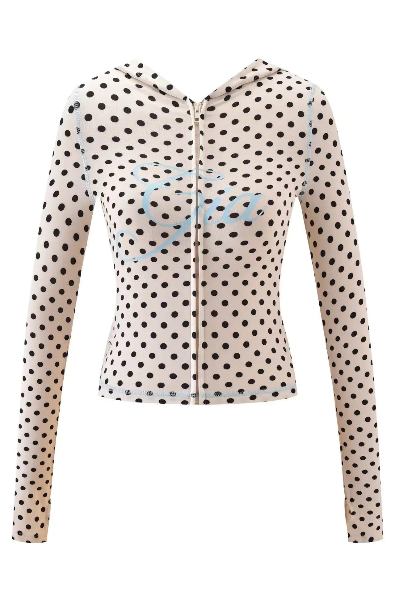 Herren-Set aus Kapuzenjacke mit Reißverschluss und Shorts – Sportbekleidung mit Buchstabenprint