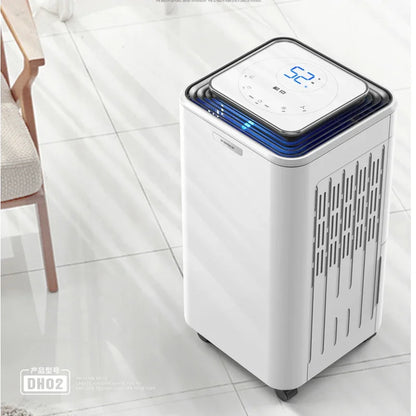 New 23L / day efficient dehumidifier Home bedroom clothes dryer Low noise dehumidifier Commercial High power absorption dryer