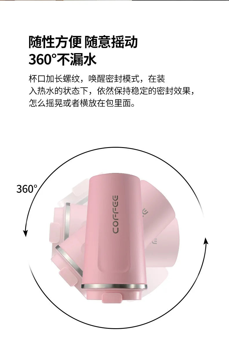 Stainless Steel Insulated Thermos Coffee Cup