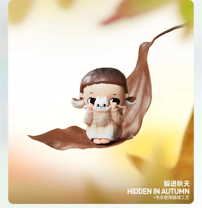 Pop Mart Nyota I Am The Seasons Series Blind Box Guess Bag Mystery Box Toys Doll Cute Anime Figure Desktop Ornaments Gift