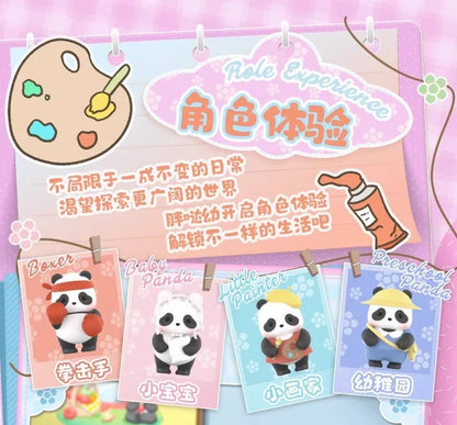 Genuine 52toys PandaRoll Fat Baby Minimum Versatile Series Blind Box Mini Cute Grain Trendy Play Girl Birthday Desktop Gift