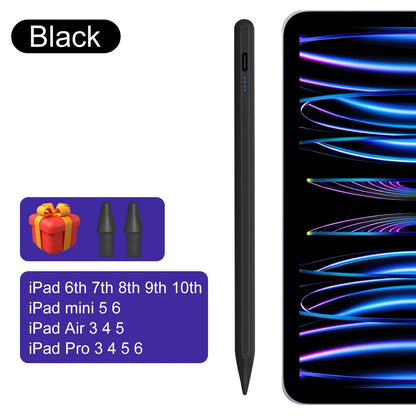 For iPad Pencil 2025 M3 Stylus Pen for Air 6 M2 Pro M4 M5 with Palm Rejection for iPad Pro 11 12.9 13 7/8/9/10/11th mini5 6 7 ﻿