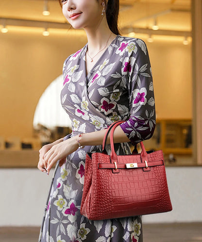 Famous Brand Ladies HandBags High Quality Crocodile Stripe Three Main Bags Designer Crossbody Shoulder Bag For Womens Tote Bag