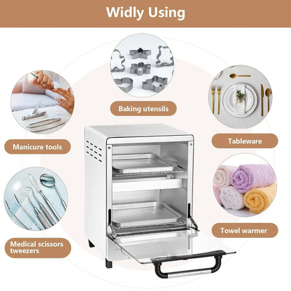 Esterilizador de alta temperatura, esterilizador de calor seco de gran capacidad de 12L con Control de temperatura y temporizado