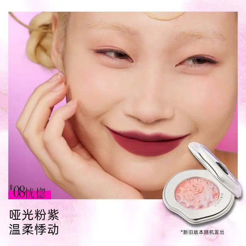 Girlcult Soft Matte Blush Long Lasting Pigmented Natural Velvet Finish Tiktok Trending Aesthetic Blusher for Cheeks