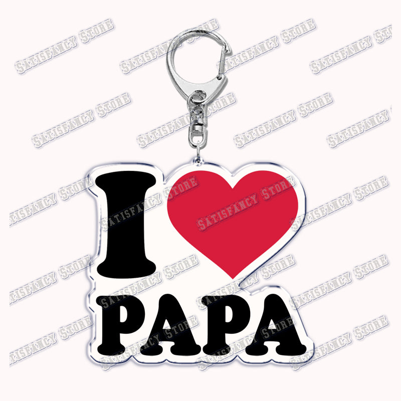 Custom I Love You My Fictional Boyfriend Awesome Girlfriend Keychain Emo Boys Hot Wife Mom Dad Key Ring Keychains Bf Gf Gifts