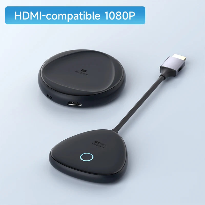 Hagibis Wireless HDMI-compatible Transmitter and Receiver Enterprise 4K Extender Kit Display Adapter Dongle Casting Video Audio