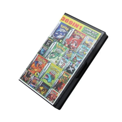 Game cartridge for GBA,32-bit card,369 games in 1,for GBA,GBA,SP,NDS,Pokemon,Retro,English language