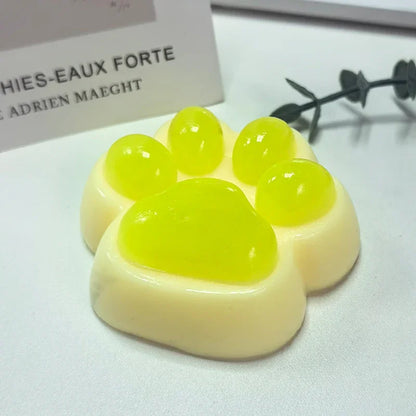 Soft Taba Squishy Cat Paw Fidget Toys  Sensory Stress Relief Toy for Kids Adults Anxiety Relaxation, Squeeze Gift for Friends