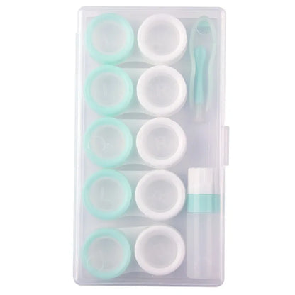 Stainless Plastic Special Forceps For Contact Lense Contact Lens Inserter Remover Soft Tweezer Makeup Tools Portable Wearing Aid