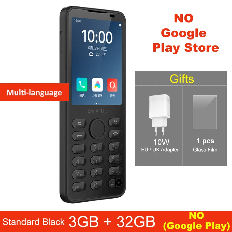 New Qin F21 Pro Smart Touch Screen Phone Wifi +2.8 Inch 3GB + 32GB / 4GB 64GB Bluetooth 5.0 480*640 Global Verison Phone