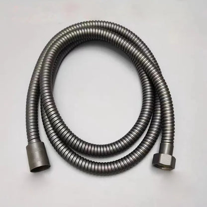 G1/2 " Flexible Brushed Gold Shower Hose 1.5m Antique Plumbing Hose Stainless Steel Gray Bathroom Water Head Shower head Pipe