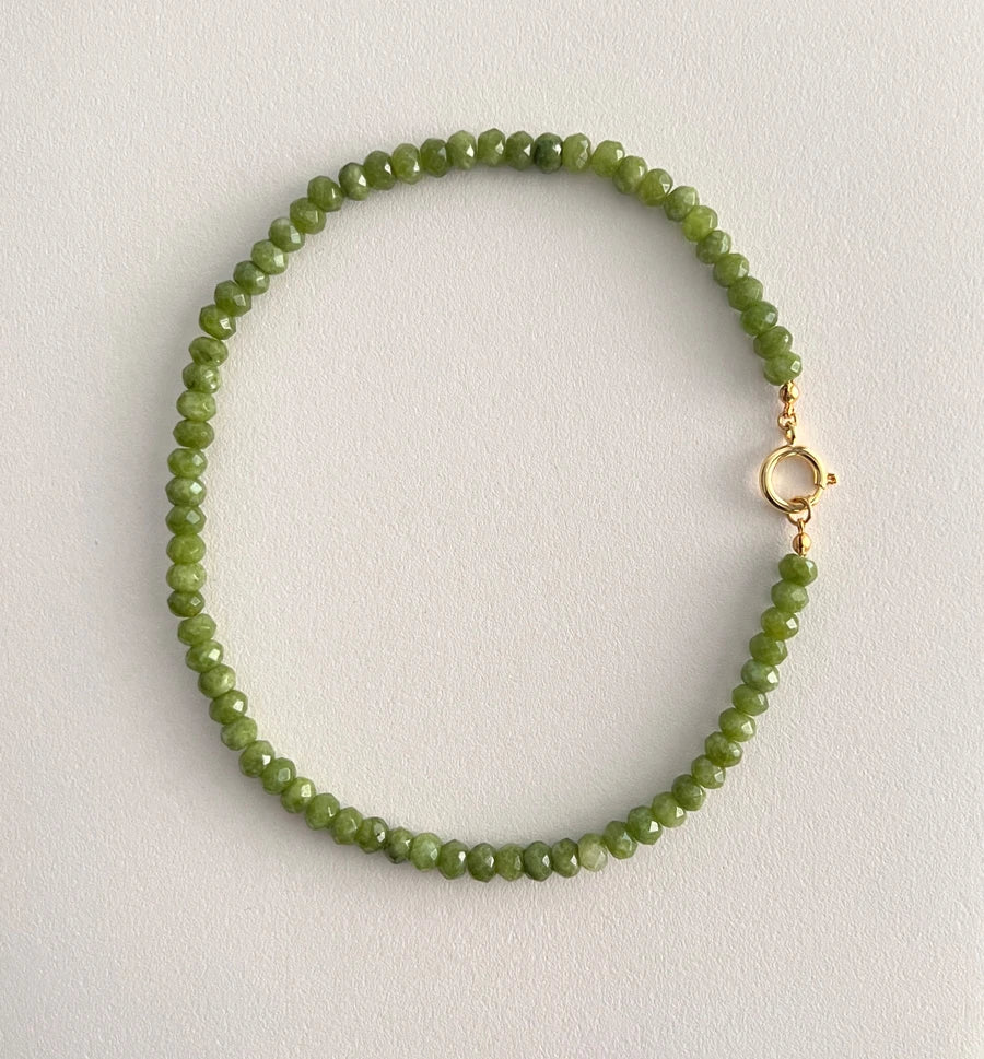 Colored Semi-precious Stone Fashion Necklace 5*8 Cut Natural Stone Beaded Necklace For women, Luxury Handmade  Jewelry