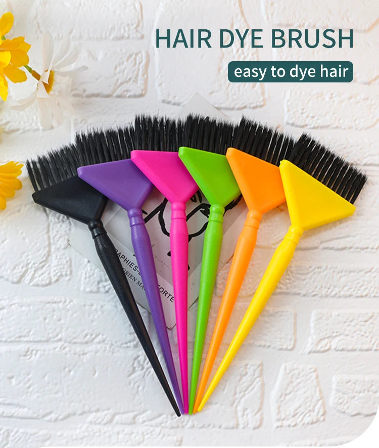 Professional Hair Coloring Brushes Combs Salon Hair Dye Tools Hair Dye Brush Hair Coloring Applicator Barber Styling Accessories