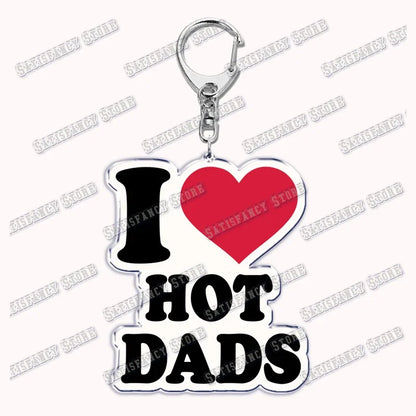 Custom I Love You My Fictional Boyfriend Awesome Girlfriend Keychain Emo Boys Hot Wife Mom Dad Key Ring Keychains Bf Gf Gifts