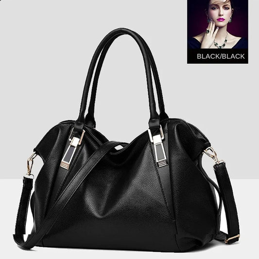 Ladies Designer Soft Faux Leather Slouchy Hobo Handbag Tote Shoulder Bags Gift~