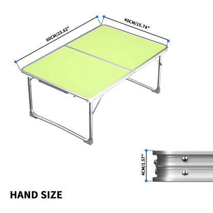 Outdoor Camping Table,Folding Aluminium Table,Small Lightweight Foldable Table Picnic Table for Picnic,Beach,Fishing,Garden,BBQ