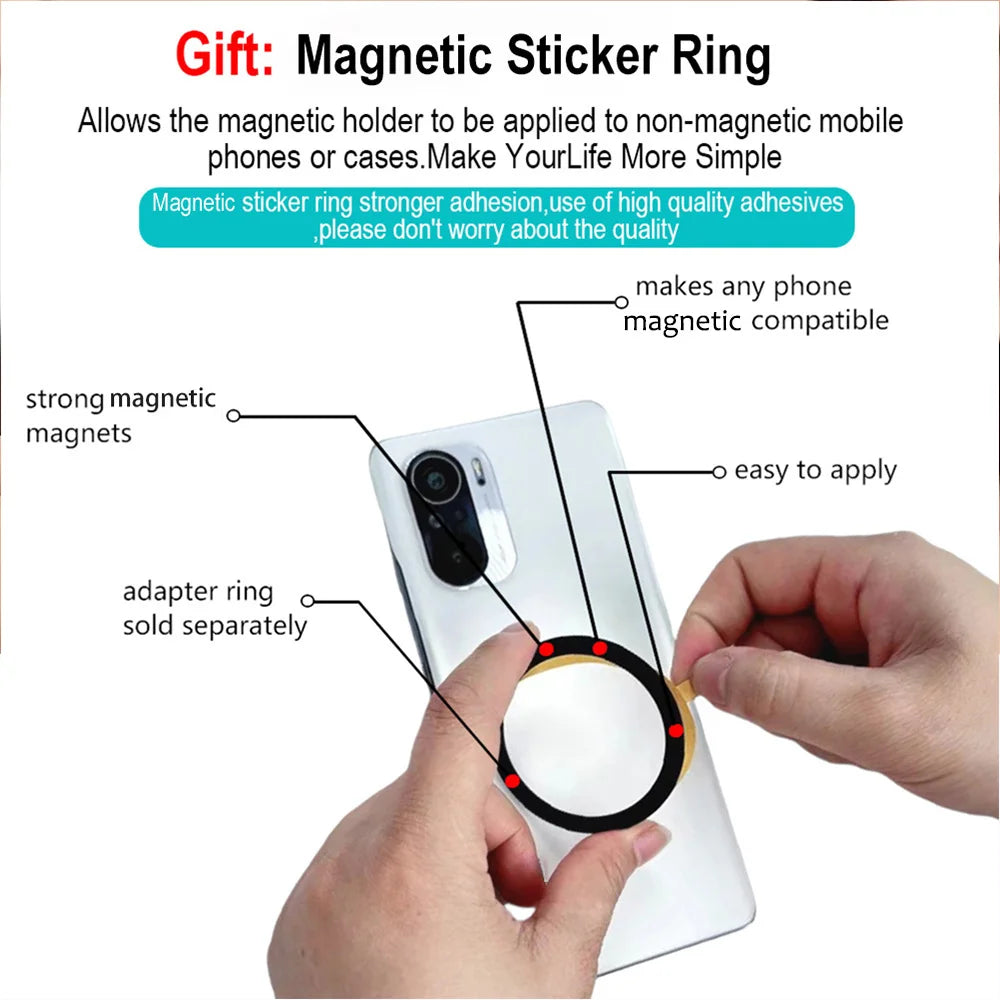 Grippopso Universal Magnetic Phone Socket Phone Holder Stand Silicone Grip Tok Mobile Phone Accessories Soporte for iPhone