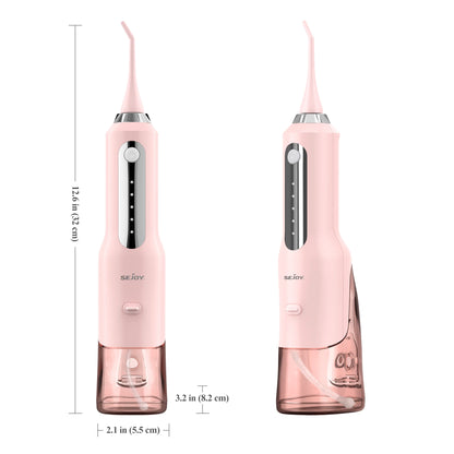 SEJOY Home Dental Oral lrrigator Water Flosser 4 Colors Thread Teeth Pick Mouth 5 Modes Washing Machine USB Rechargeable