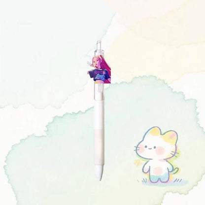 Demon Hunters Gel Pen Kpop Pen Hunter Ballpoint Pen Party Favors for Guest School Office Stationery Supplies Writing Tools