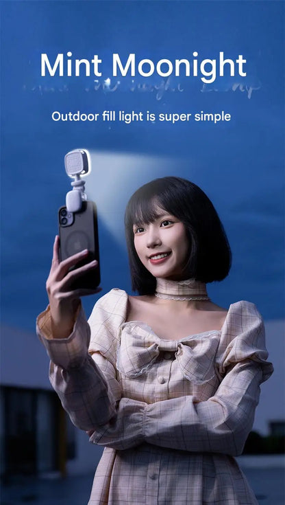 2025 New Fashionable Multi functional Mobile Phone Camera and Video Call Light