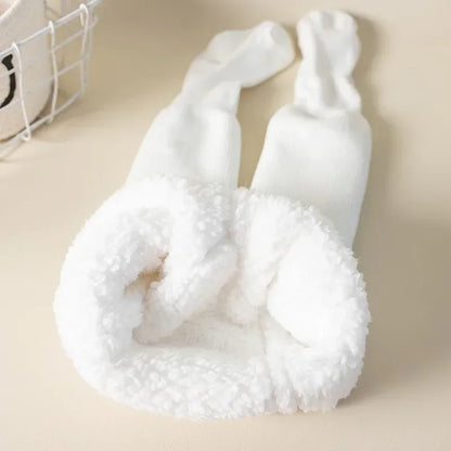 Winter Kids Tights for Girls - Thick Warm Cotton Pantyhose for Toddlers & Children 0-8 Years