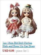 10Pcs/Set Blyth Doll Accessories 1/6 1/12 OB11 Clips Mini 2cm Hairpins Hair for Fashion