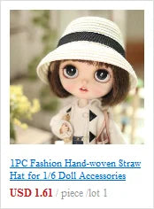 10Pcs/Set Blyth Doll Accessories 1/6 1/12 OB11 Clips Mini 2cm Hairpins Hair for Fashion