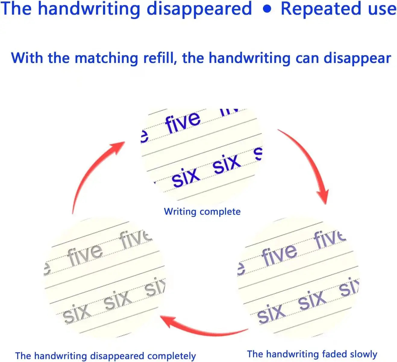 Magic Reusable Practice Copybook For Kids, The Print Handwriting Workbook-Writing Practice Book, For Children, Gifts And Toys