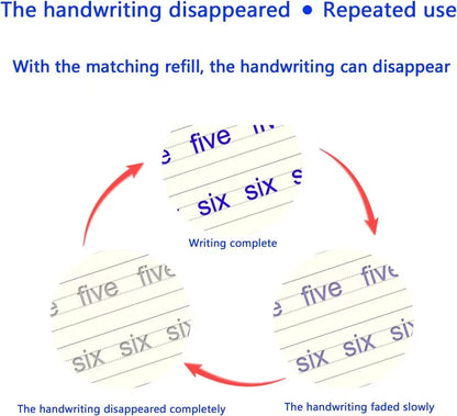 Magic Reusable Practice Copybook For Kids, The Print Handwriting Workbook-Writing Practice Book, For Children, Gifts And Toys