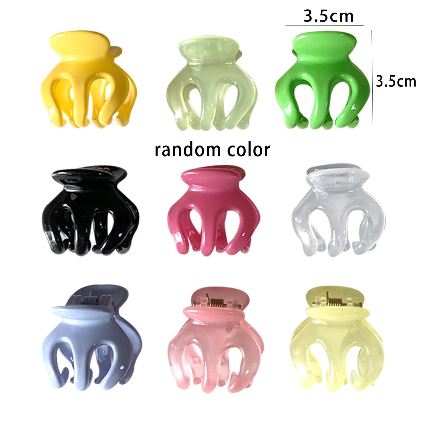 Mini Hair Claw Clip Doll Hair Pin Hair Clip For Toys Hair Decorative For Dolls Headwear Accessories Miniature Hairpins grab clip