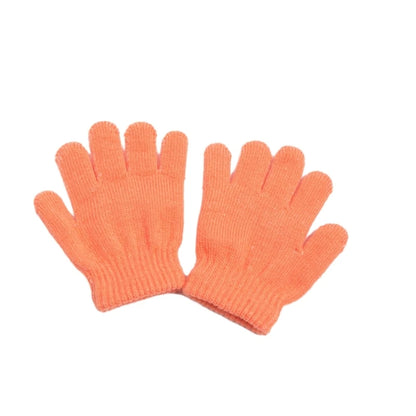 Premium Toddler Winter Gloves - Plush Lined Knitted Mittens for Kids Ages 2-6 Years